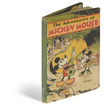 (CHILDRENS LITERATURE.) DISNEY STUDIOS, WALT. The Adventures of Mickey Mouse. Book I.